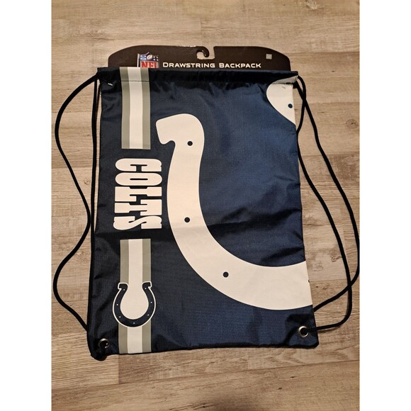 NWT FOCO NFL Indianapolis Colts Drawstring Backpack - Picture 1 of 3